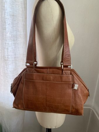 Damen Handtasche Leder braun von Picard