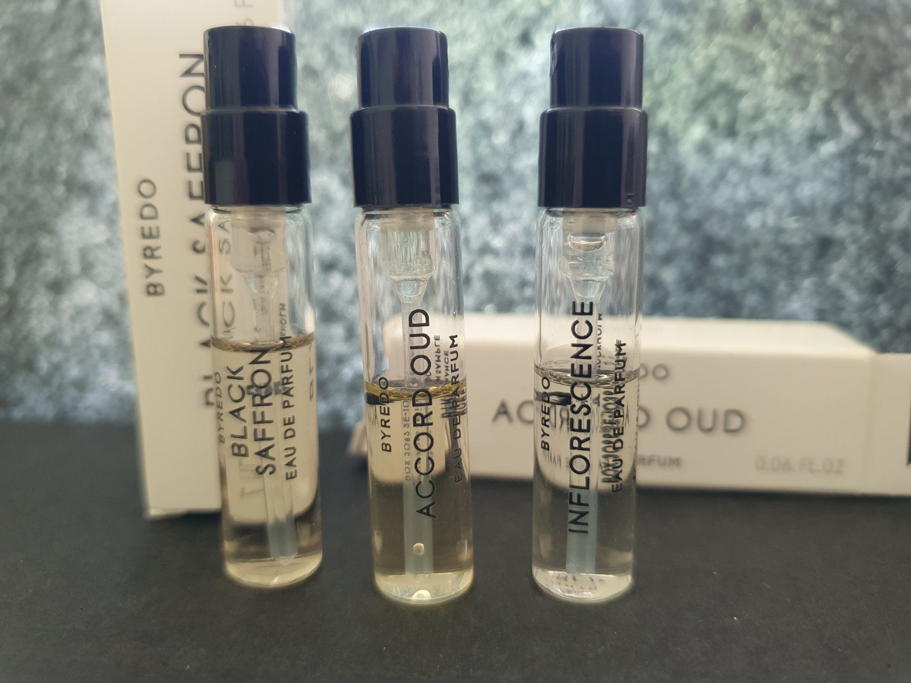 Byredo Profumi & Eau de Toilette: Byredo campioni profumo, set di 3 pezzi – Usato da Langnau am Albis venduto da dav_n72f 1