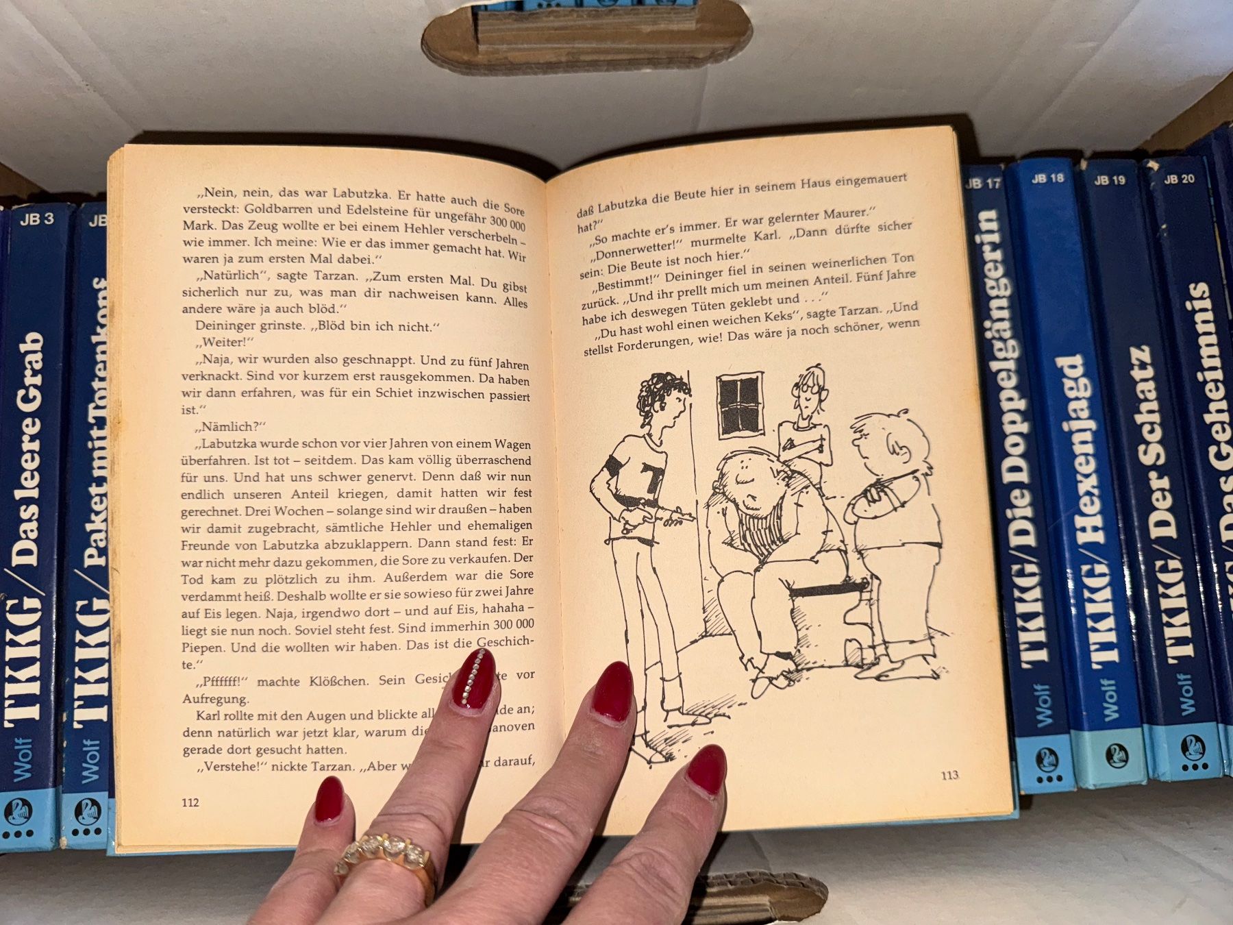 Libri: 34 Ein Fall für TTKG Bücher – Usato da Grosswangen venduto da Kleine.Knoepfe 6