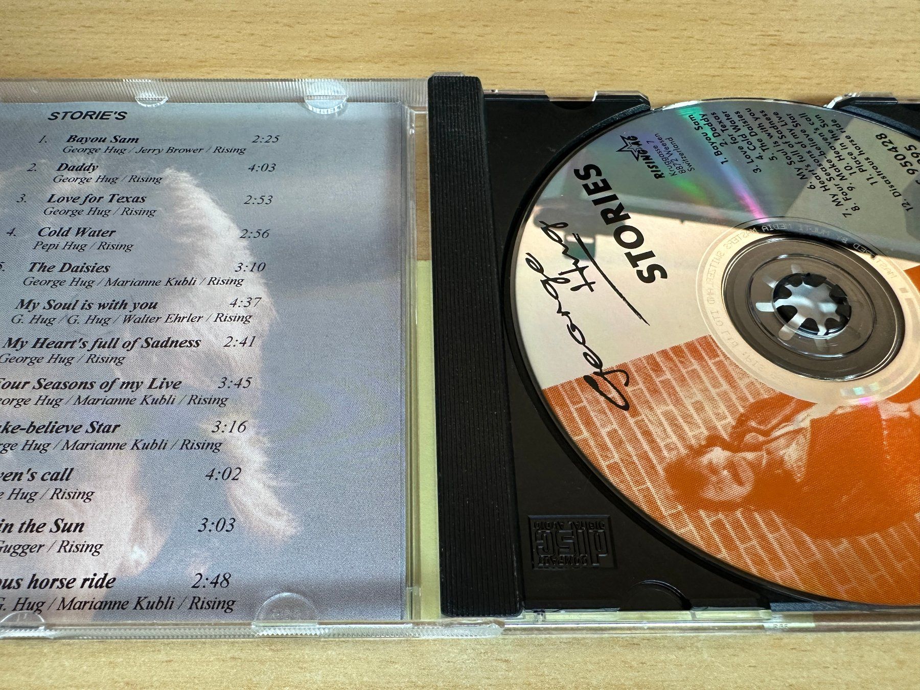 CD: George Hug - Stories – Usato da Rikon im Tösstal venduto da Alpenmutz 2
