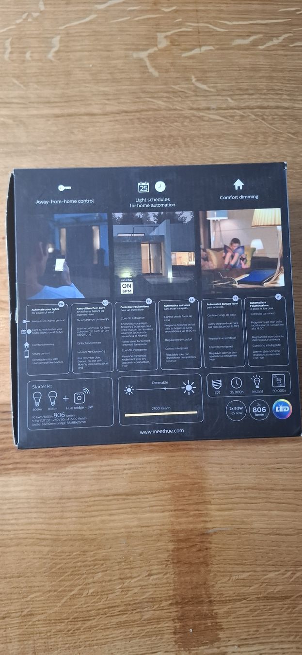 Philips Lampade: Philips Hue White Starter Set – Usato da Guntershausen venduto da Jtattoo 1