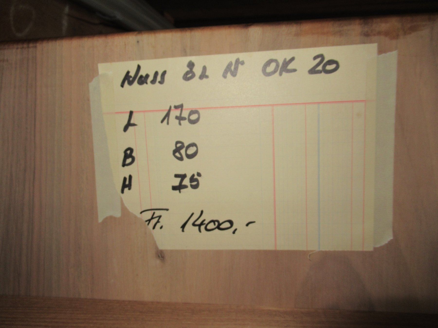 Tavoli: Beizentisch (Nuss/170) – Nuovo (secondo la descrizione) da Berg SG venduto da Pizza58 6