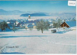 Uznach SG im Winter en hiver