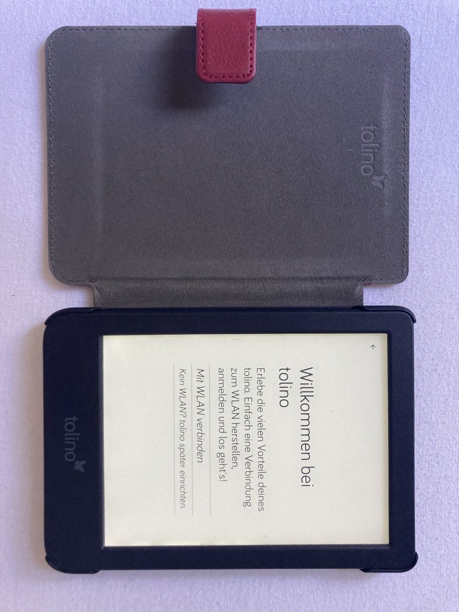 Tolino Tablet PC: Tolino Shine 5 + Originale Lederhülle – Nuovo (secondo la descrizione) da Winterthur venduto da Lola_Schweber