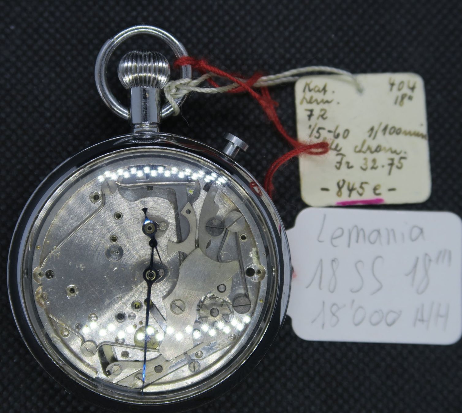 Lemania Orologi: Compteur Lemania 18 ss – Usato da L'Orient venduto da paulbech01 1