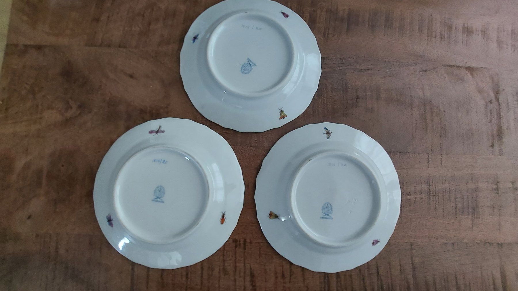Herend Teller: 3 Herend Rothschild Bird Teller 15cm – Gebraucht aus Altstätten SG von Life5 3
