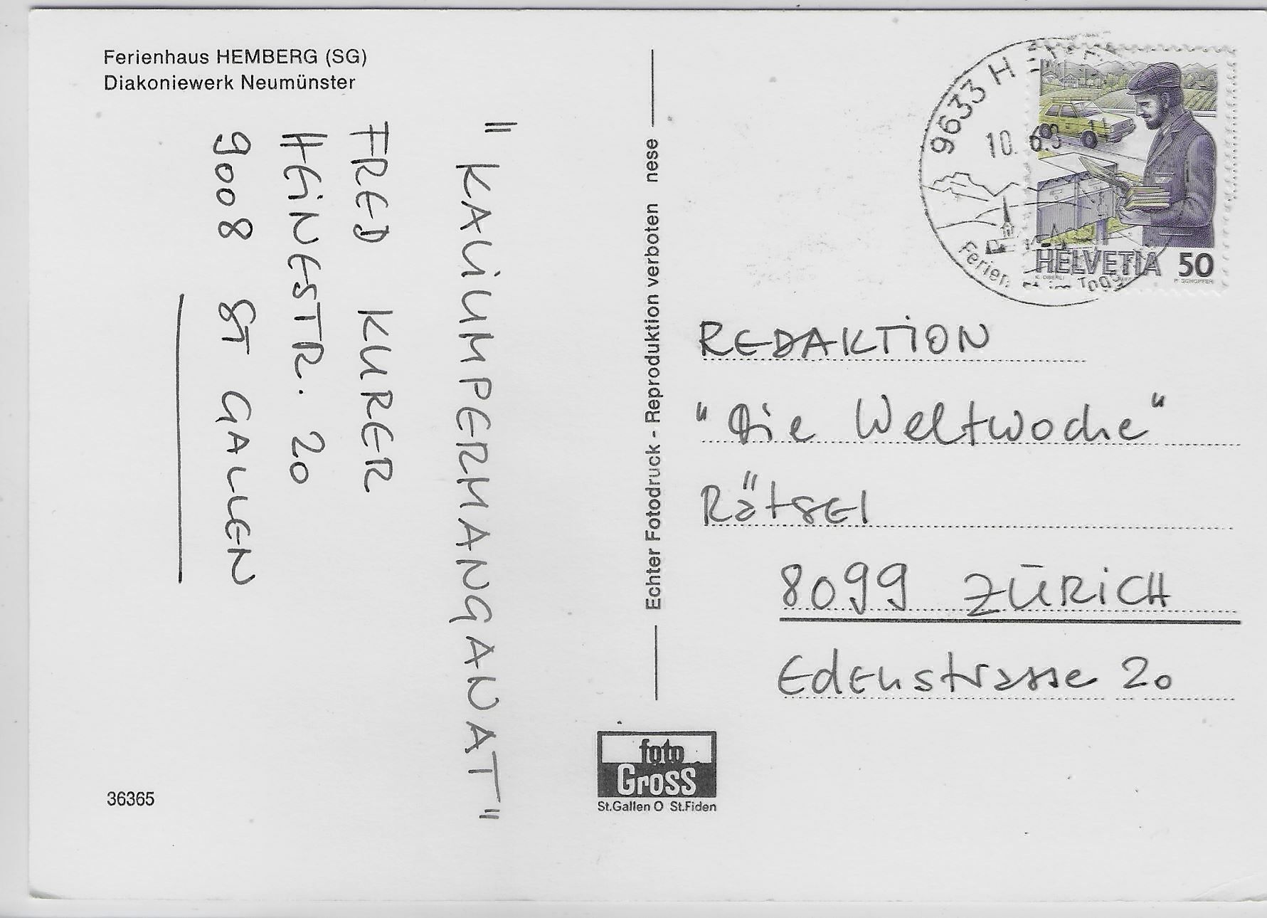 Spielhäuser: Ferienhaus Hemberg SG – Antik aus Ettingen von Kartenplanet 1