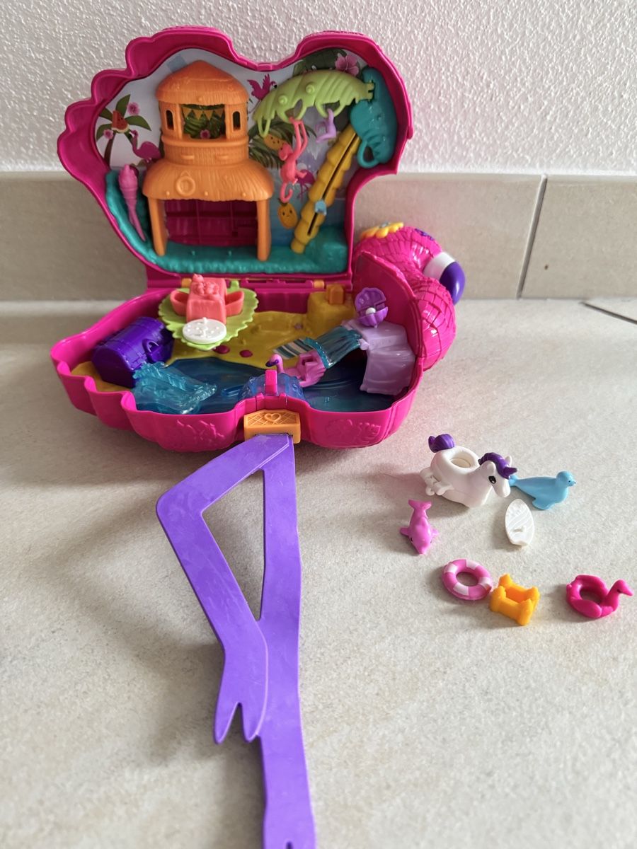 Polly Pocket Giocattoli: Polly pocket flamingo party – Difettoso da Camignolo venduto da maly86