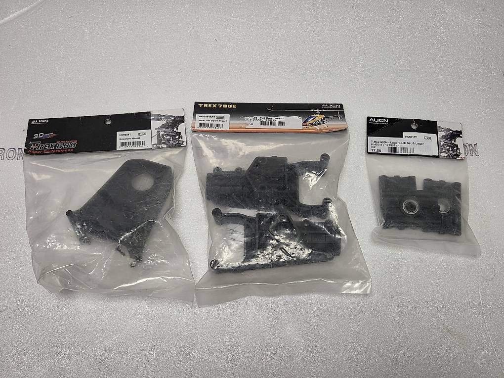 Modellismo RC: ALIGN T-Rex 600 + 800er Ersatzteile – Usato da Hittnau venduto da Sika86
