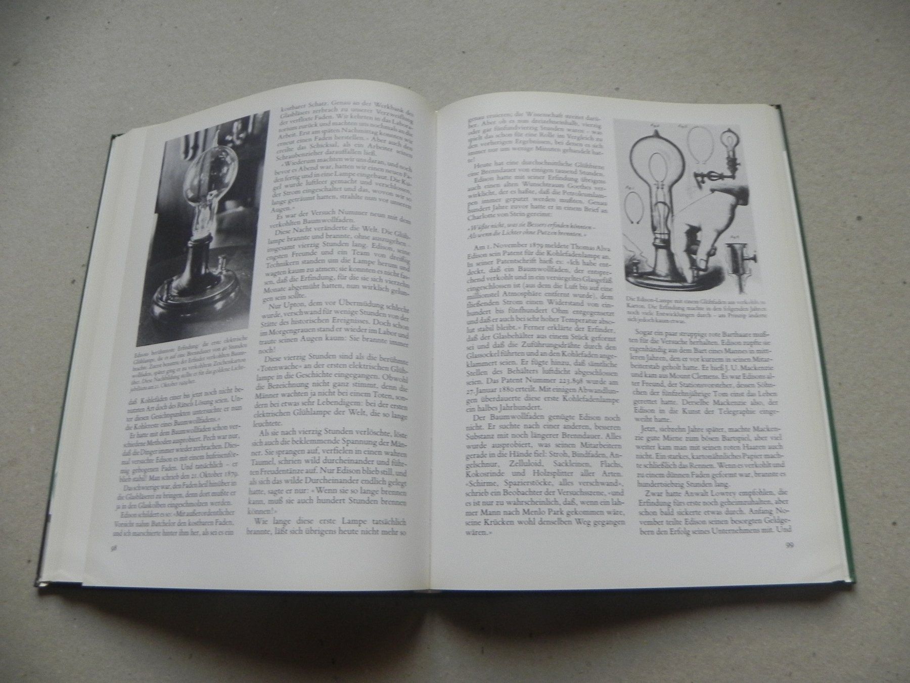 Libri: Buch Biographie Technik Erfinder Thomas A. Edison 1981 Abb. – Usato da Siebnen venduto da krimsie 9