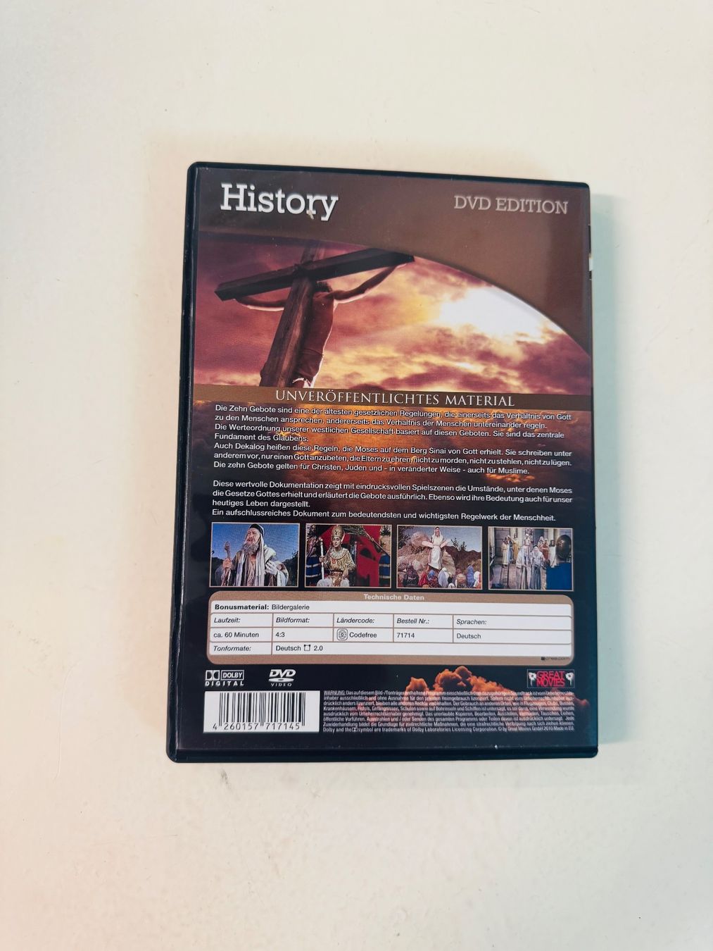 Alle DVDs: DIE 10 GEBOTE. (DVD/DUCUMENTATION) – Gebraucht aus Basel von san_2qlq 1