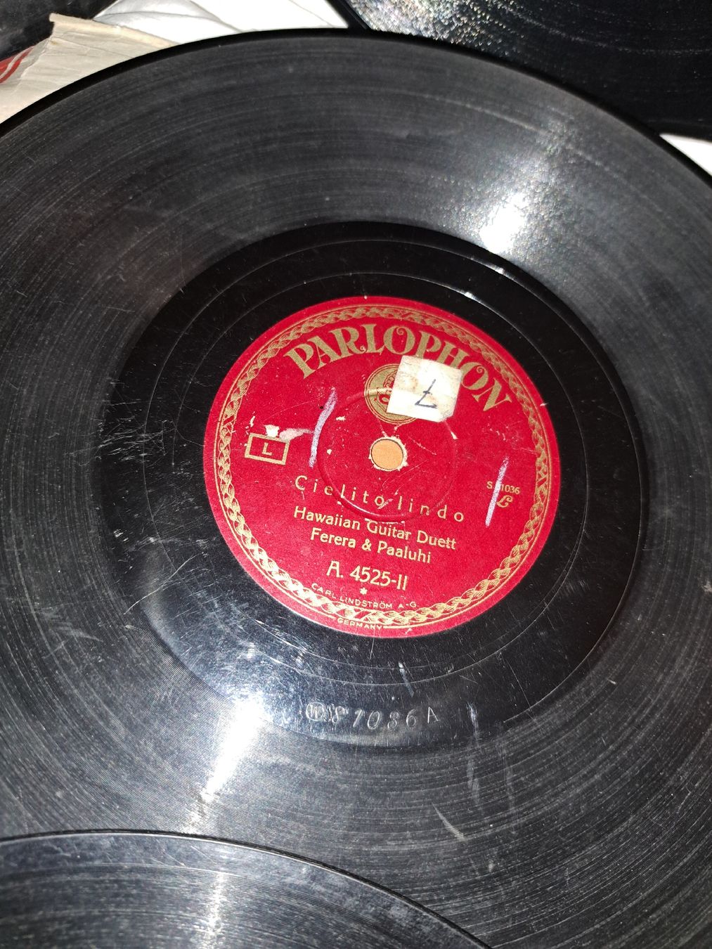 Schallplatten: Shellack platten Sammlung, verschiedene Labels, – Gebraucht aus Kölliken von Upcycling-by-Mc-TAM 6