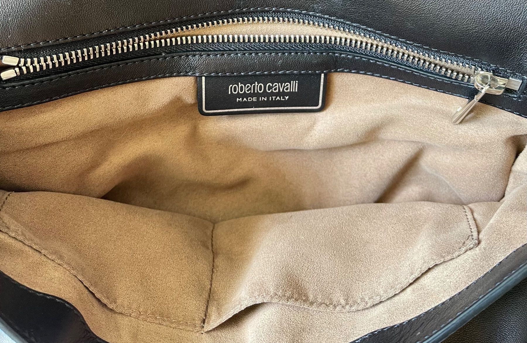 Roberto Cavalli Borse da donna: Roberto Cavalli sac à main cuir – Usato da Genève venduto da Annilu 1