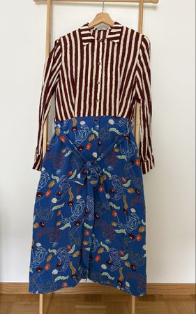 Mantero Seide Kleid 34