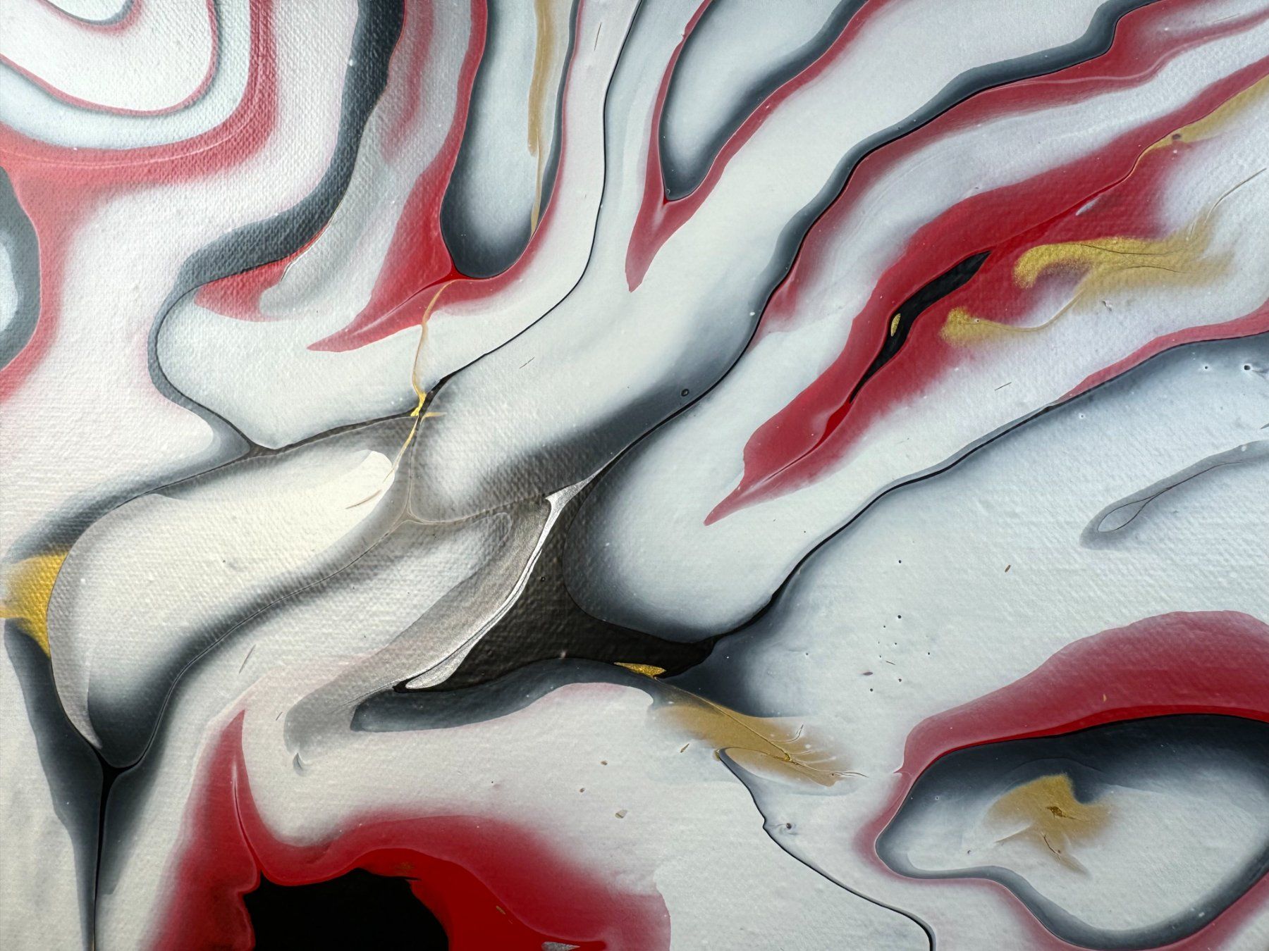 Dipinti: Acryl-Flüssigkeitsmalerei, rechteckig – Usato da Schlieren venduto da MayaSheng1983 1