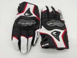 1 Paar Motorradhandschuhe Carbon Ziegen+Rindsleder L oder XL