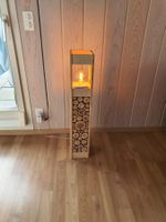 Holzlampe
