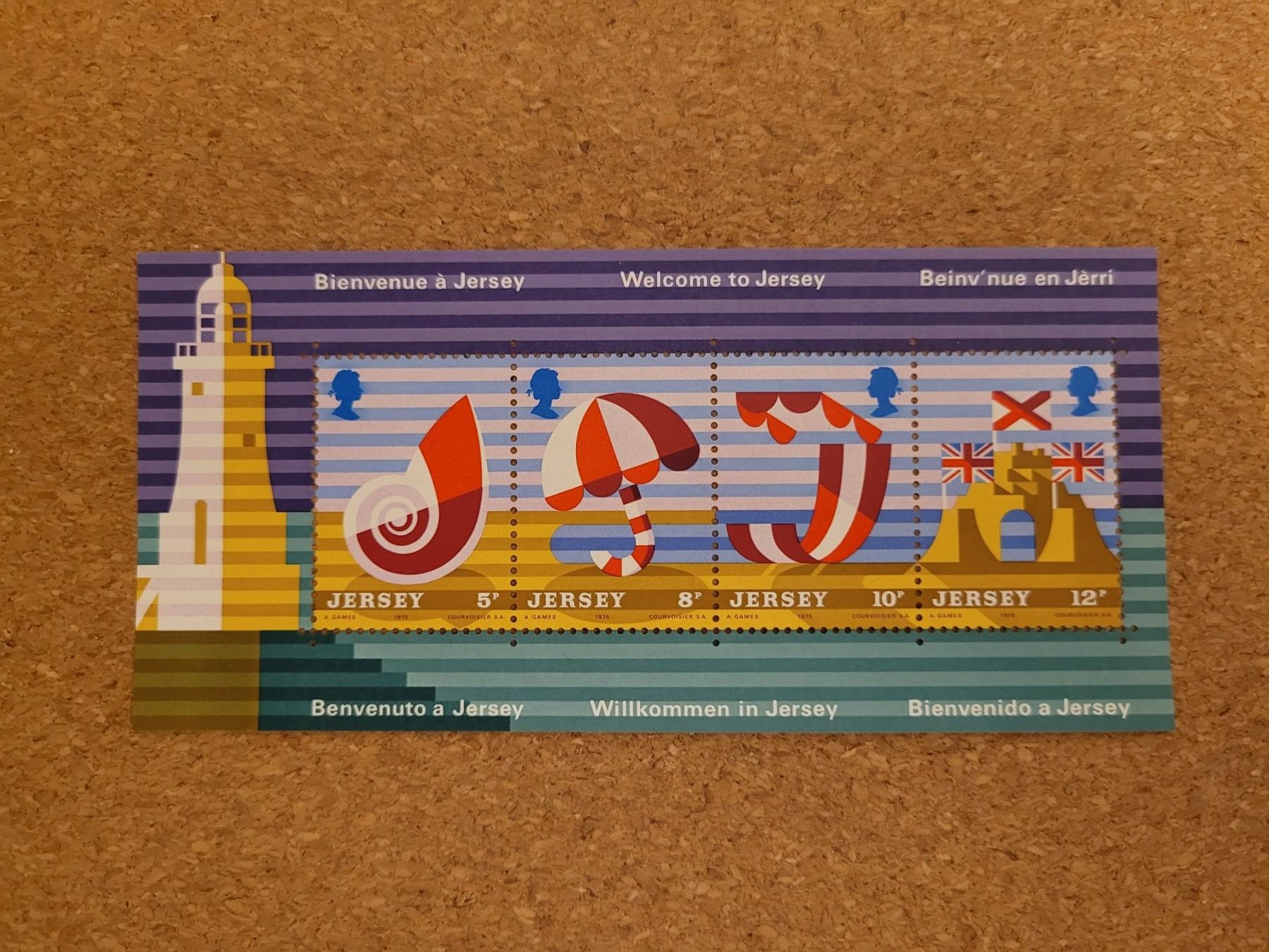 Tutti i francobolli: Block Jersey – Usato da Inwil venduto da Flower2325