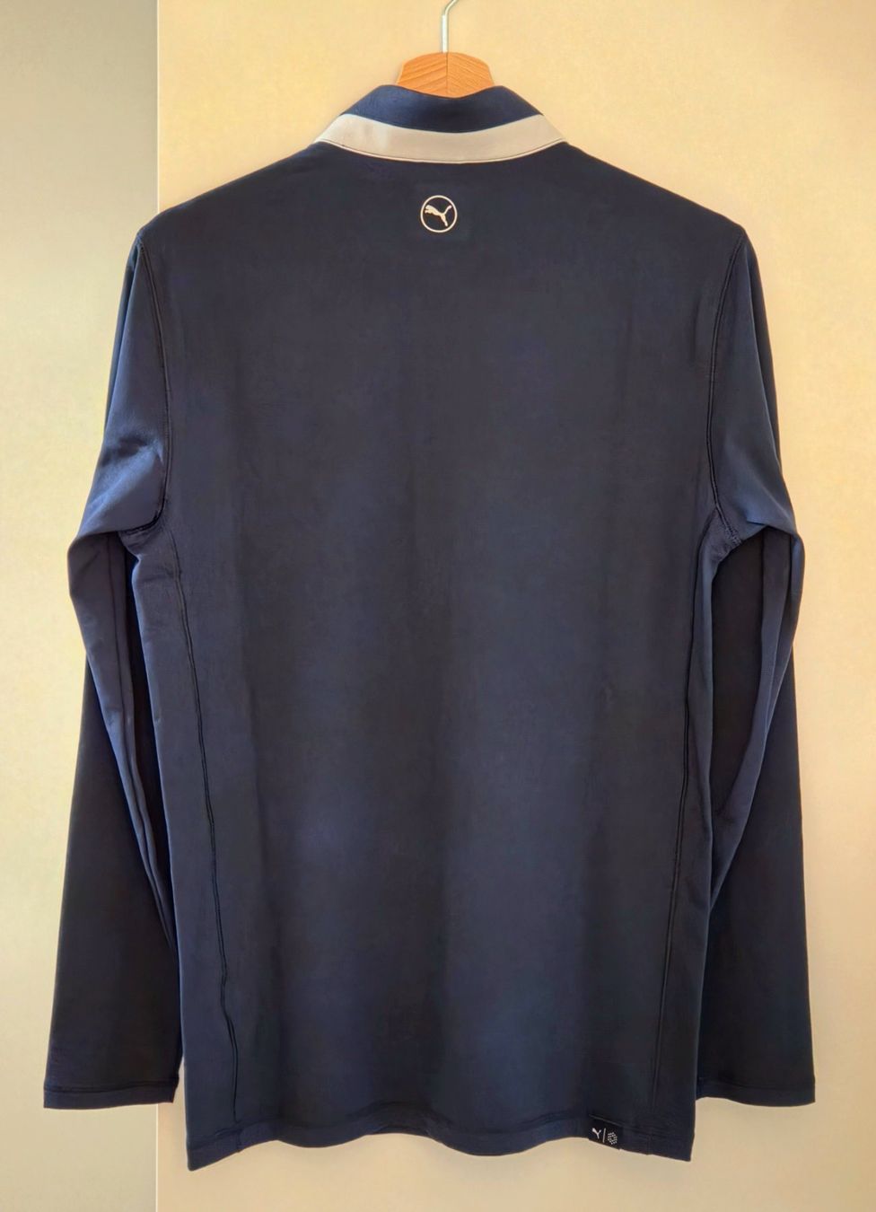 Puma Maglioni & Felpe: Dunkelblaues PUMA Langarm-Golfshirt – Nuovo e nell'imballaggio originale da Zürich venduto da New_username 2