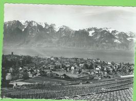 Vevey et les Alpes de Savoie
