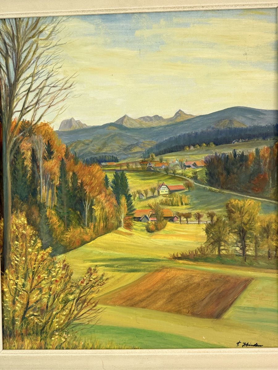 Tableaux: Fritz Zbinden - Ölgemälde  – D'occasion à Solothurn par NUVICO 2