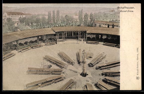 Cartoline postali: AK Schaffhausen, Munot-Zinne – Usato da Berlin venduto da bartko-reher