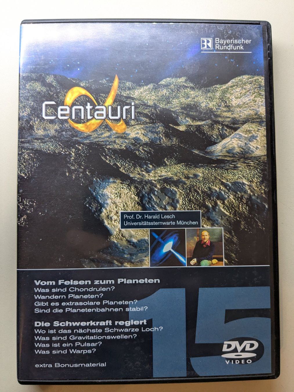 Tutti i DVDs: "Alpha Centauri 15" mit Prof. Dr. Harald Lesch [DVD] – Usato da Port venduto da gecotom