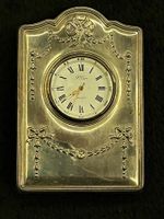 Stand Uhr Silber 925 (R. Garr) Englisch