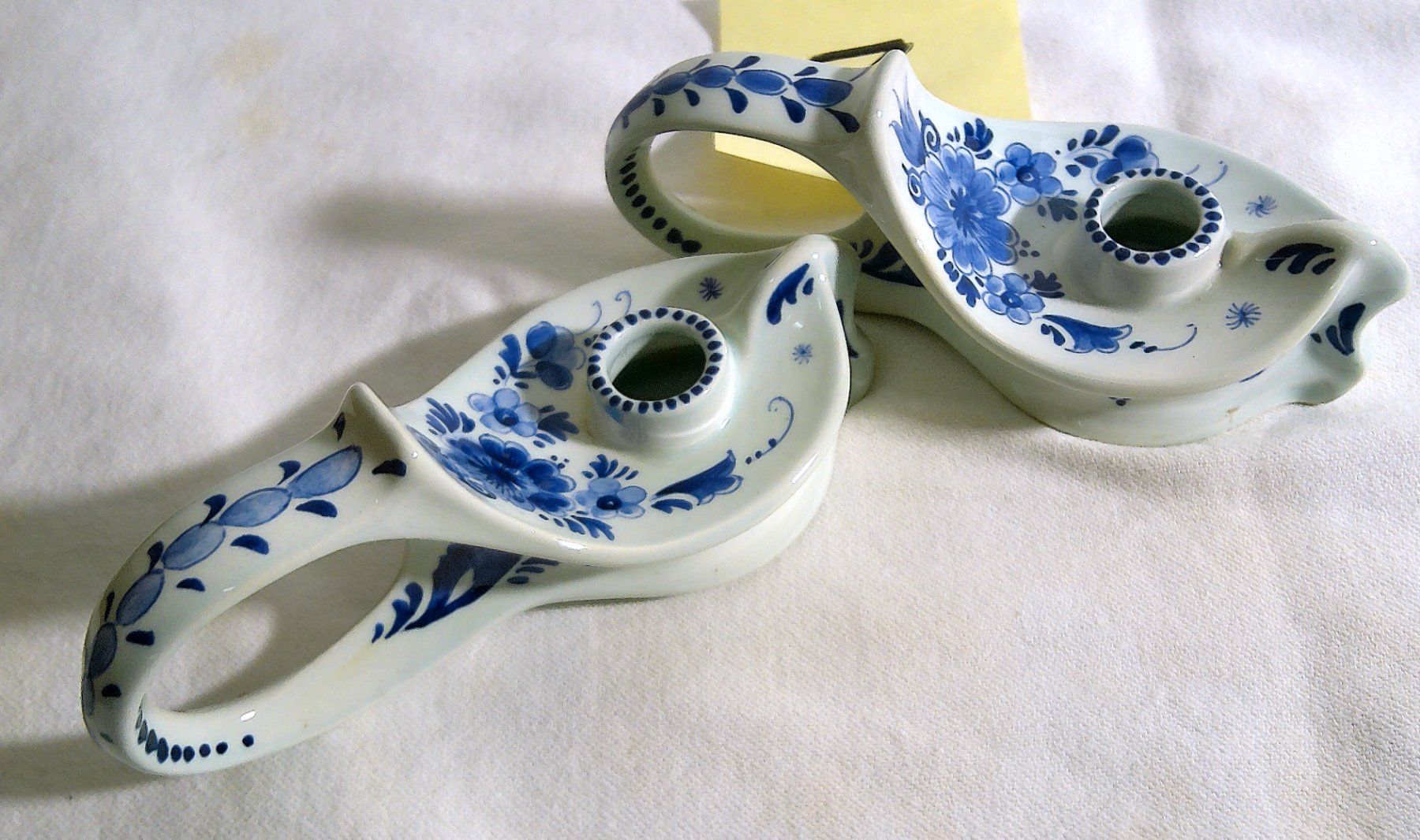 Portacandele: Kerzenhalter Delft – Usato da Kleinlützel venduto da tomfundus 2