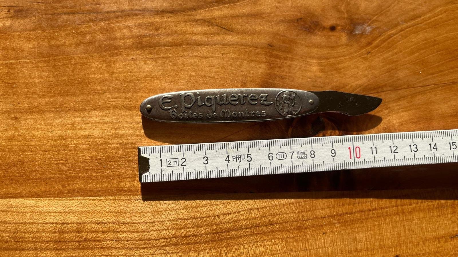 Taschenmesser: Uhrenmessermesser C. Piguerez Botes de Montres – Gebraucht aus Bern von daskannweg 4