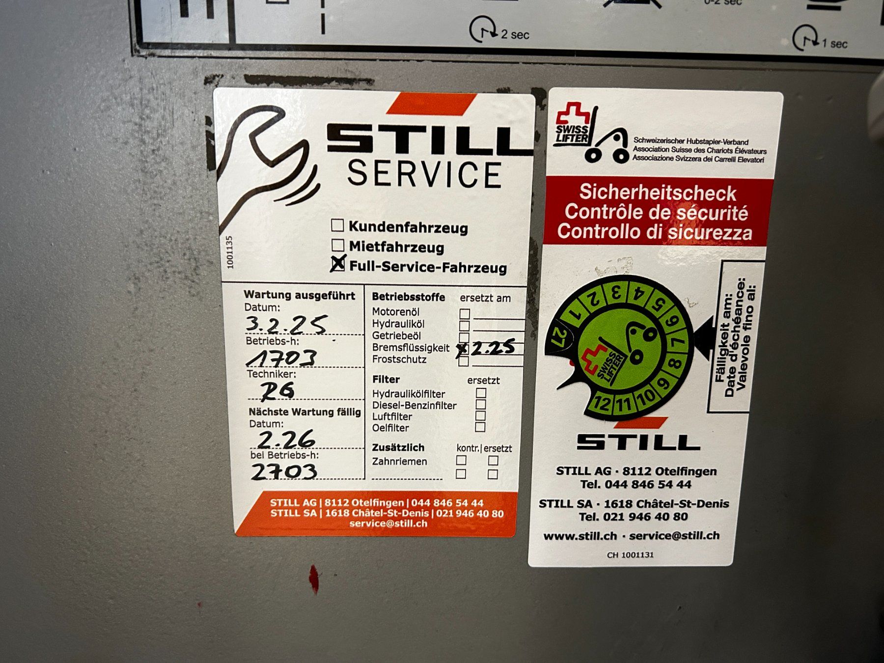 Still Carrelli elevatori e a forche: Still M X-14 – Usato da Volketswil venduto da mir_v2mf 3