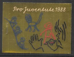 Markenheftchen Pro Juventute Nr. 37 1988 **
