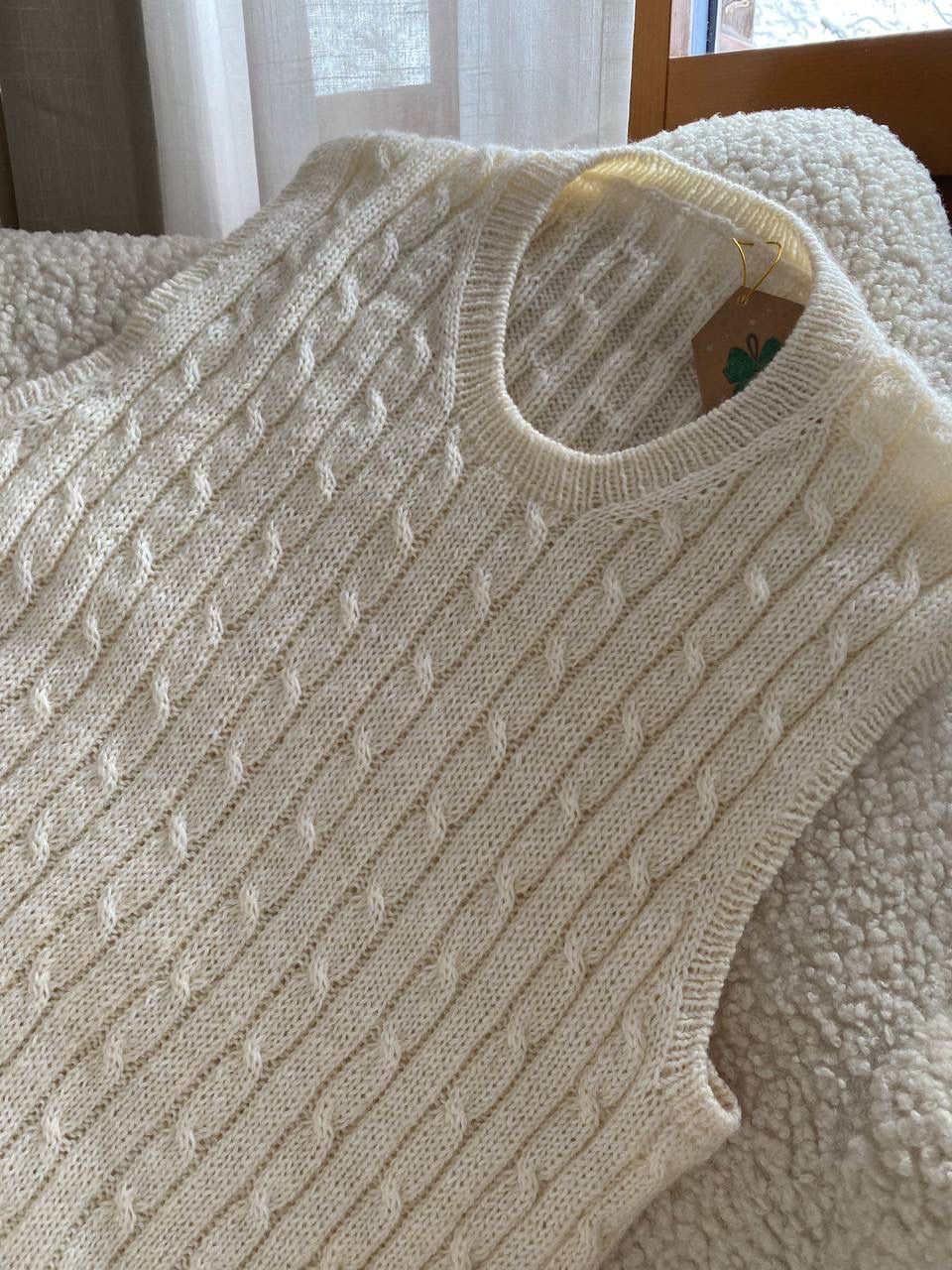Gilet & Giacche senza maniche: Handgestrickte Weste – Nuovo e nell'imballaggio originale da Aeschi b. Spiez venduto da dar_sjp8 1