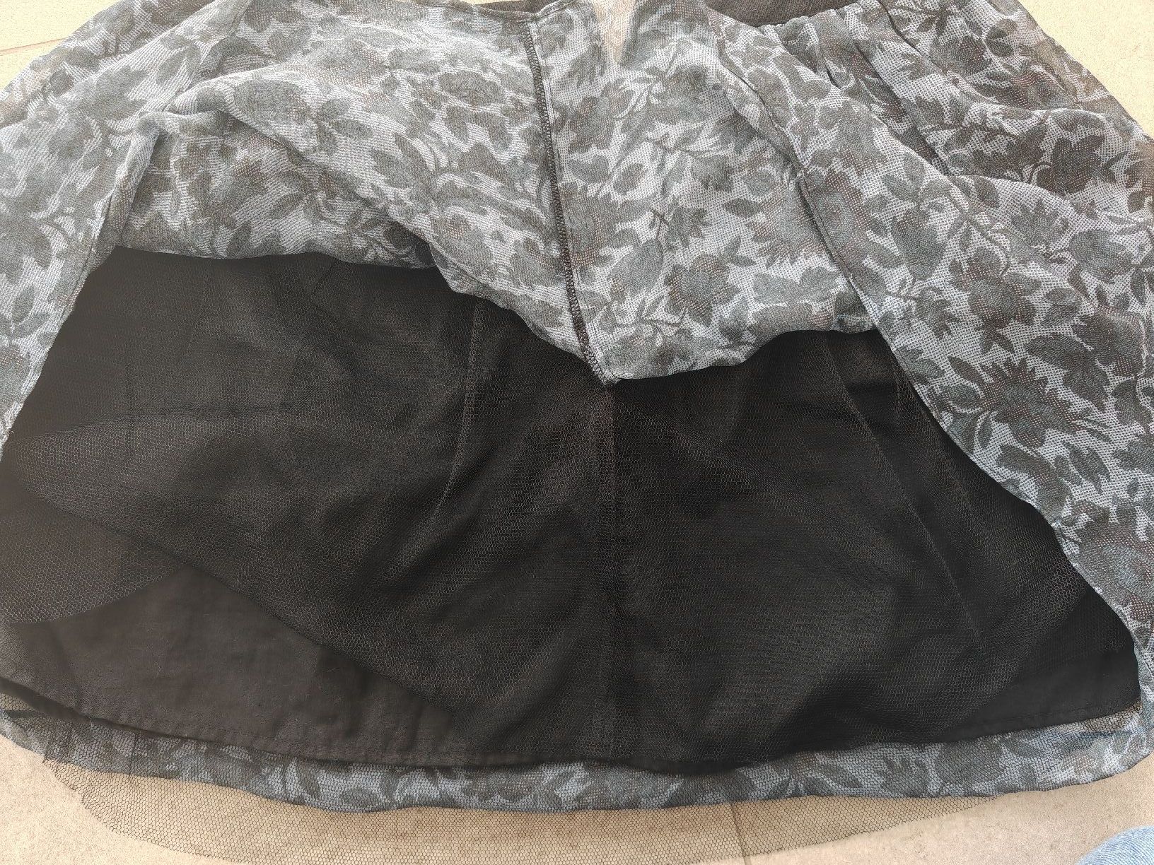 Nafnaf Gonne: Jupe doublée à fleurs bleues - taille 38 – Nuovo (secondo la descrizione) da Longirod venduto da ali_nsd5 2