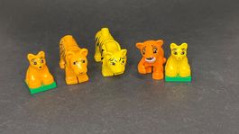 LEGO Duplo Leopard Löwe/Tiger mit Babys
