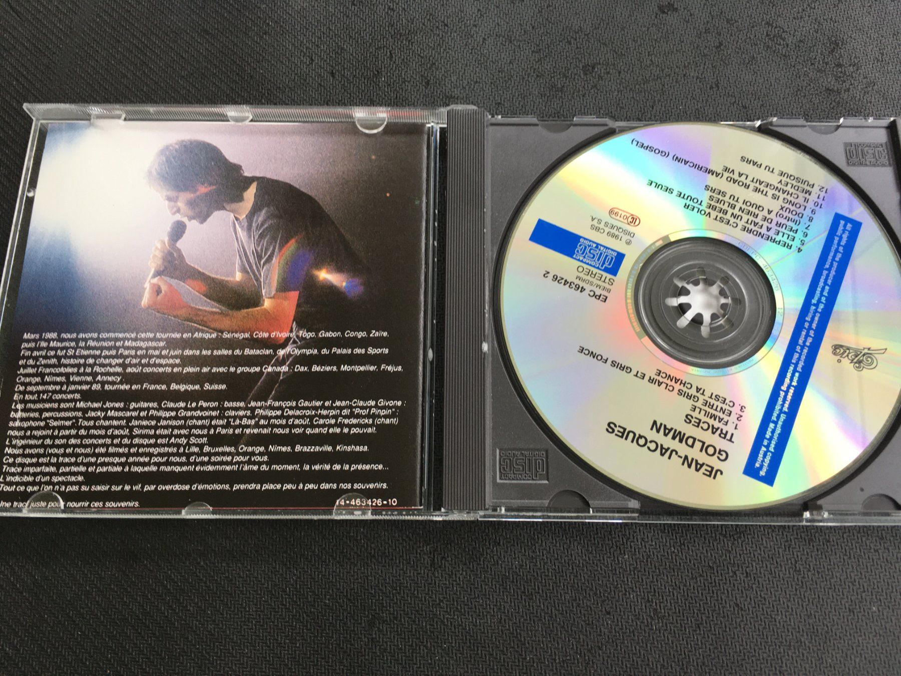 CD: Jean-Jacques Goldman - Traces -CD- – Usato da St.Gallen venduto da MedienJoe 1