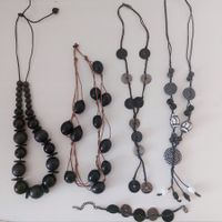 4 Damenkette + 1 Armband