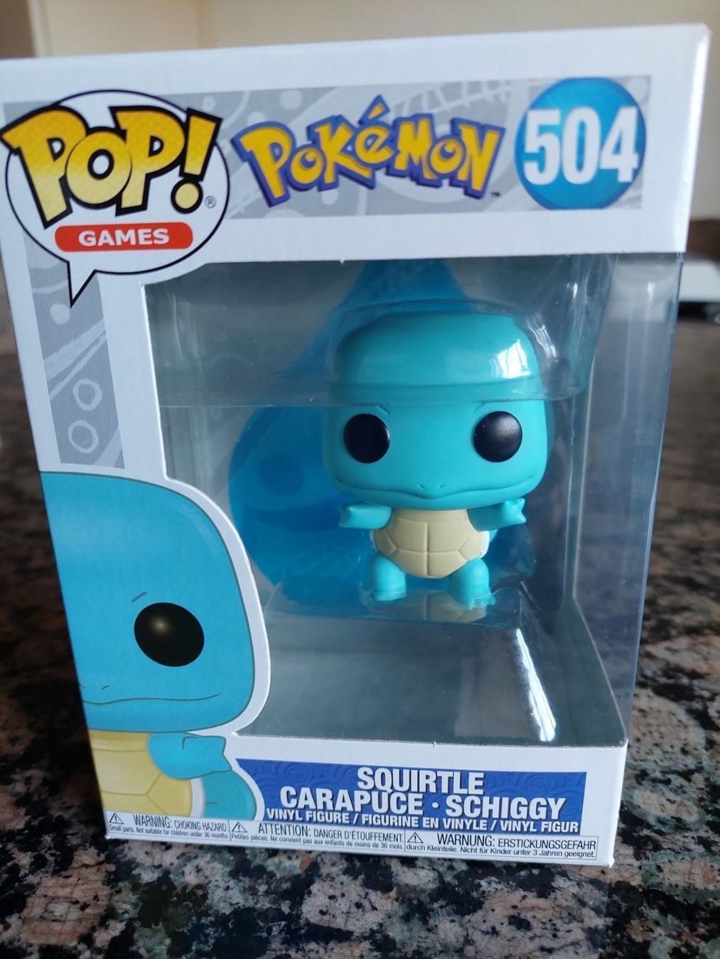 Funko Figuren: Funko Pop Carapuce pokemon (504) – Neu und originalverpackt aus Tramelan von Belleza82