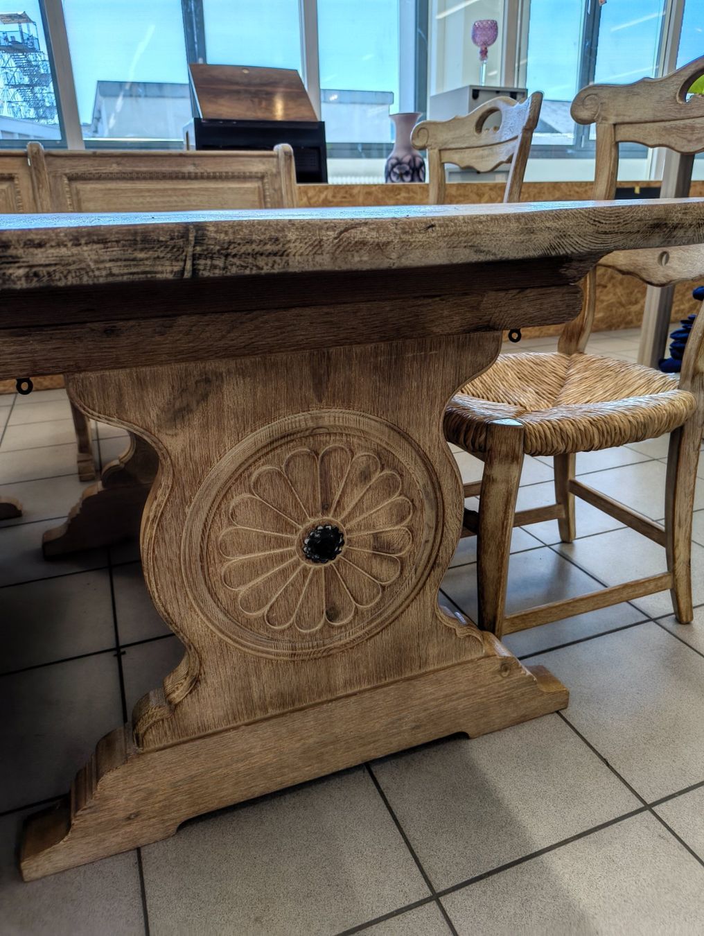 Set di tavolo e panche: Eckbank mit Tisch und 2 Stühlen – Usato da Basel venduto da bk_brockibasel 3