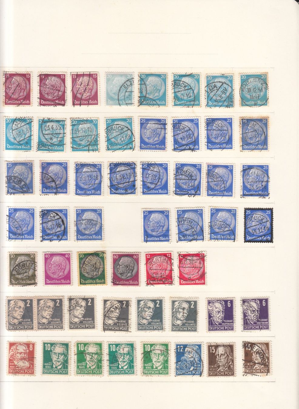 Tutti i francobolli: Teilsammlung Deutschland – Usato da Bürglen TG venduto da StampGraf 4