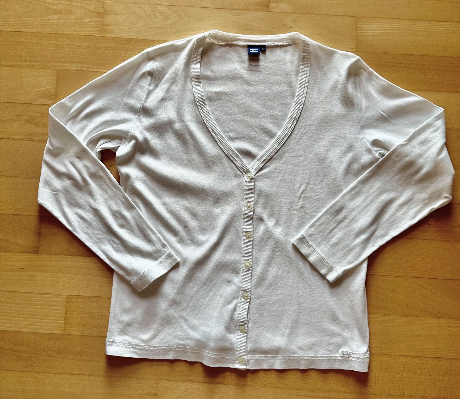 Cecil Jacken: Weisse Cecil Jacke Grösse L – Gebraucht aus Wallbach von logologo01