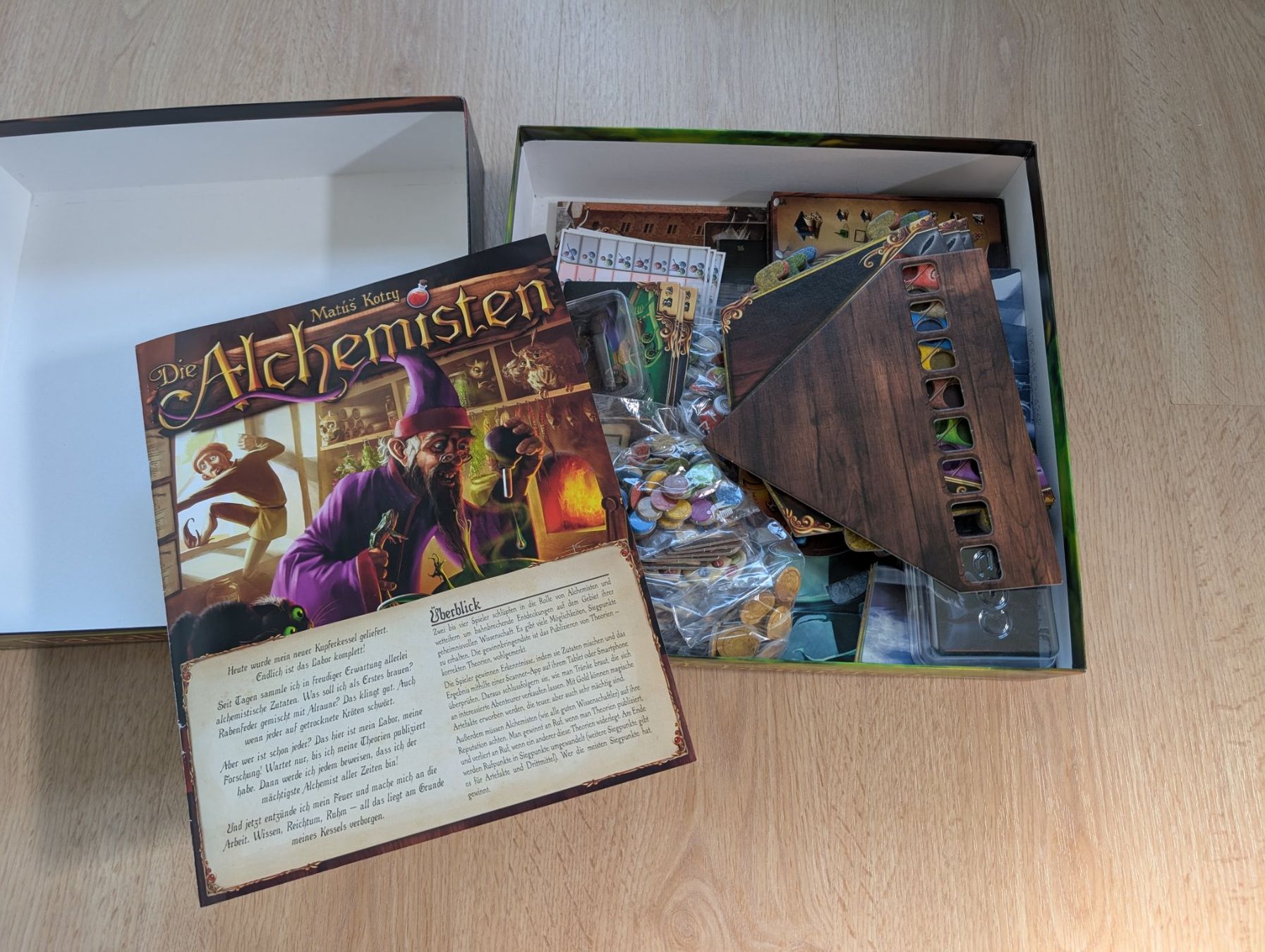 Giochi: Brettspiel Die Alchemisten - Deutsch - sehr guter Zustand – Usato da Felben-Wellhausen venduto da Phattpat 2