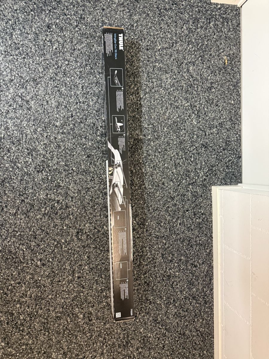 Thule Portapacchi: Thule WingBar Evo 118 Schwarz Neu – Nuovo e nell'imballaggio originale da Oberhofen Thun'see venduto da mgncrk 1