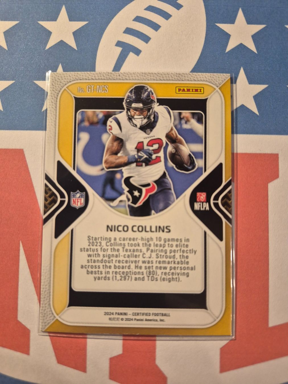 Panini Carte collezionabili: NFL Nico Collins Houston Texans – Usato da Treiten venduto da Sauber73 1