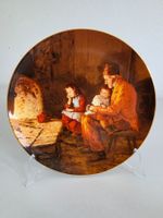 Vintage Sammelteller Albert Anker - Grosseltern - 1988