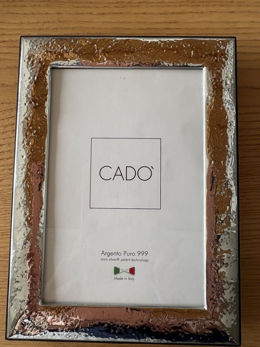 Bilderrahmen: Cornice in argento 999 – Neu und originalverpackt aus Davesco-Soragno von dvf_7h6d