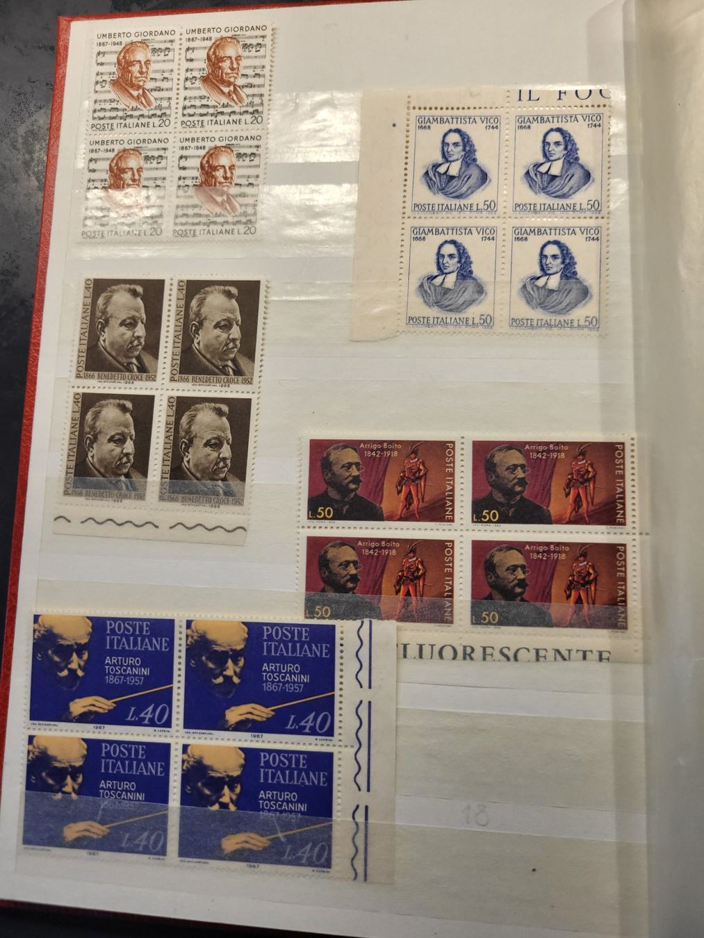 Alle Briefmarken: Sammlung Album - Italien – Gebraucht aus Rümlang von Turrin 5
