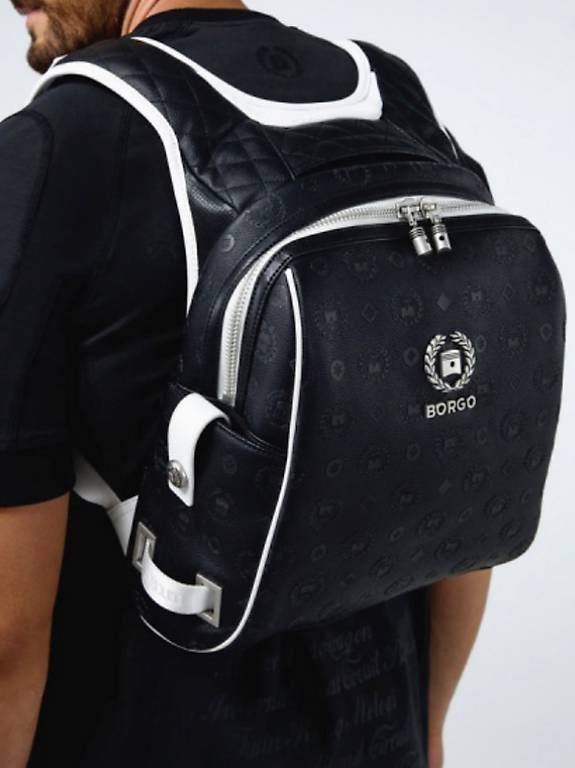 Zaini: BORGO Rucksack Toretta NeroBianco - Original – Nuovo e nell'imballaggio originale da Uerikon venduto da GP89 2