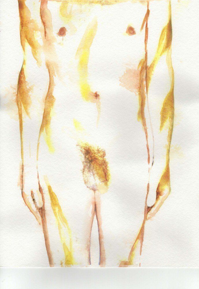 Gemälde: Aquarell: Old man standing – Neu (gemäss Beschreibung) aus Fribourg von erw_68dx