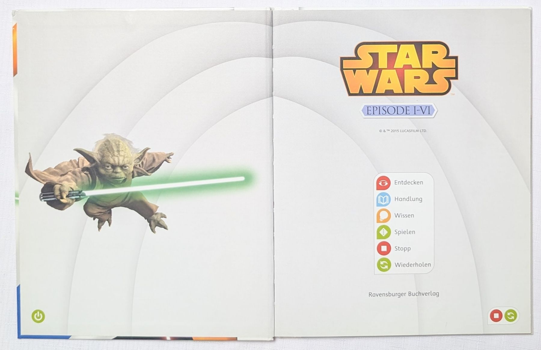 Bücher: Tiptoi - Star Wars -  Episode I-VI - Ravensburger – Neu (gemäss Beschreibung) aus Wängi von ABIZONE-86 1